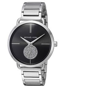 NWOT Michael Kors Portia Silver-Tone Watch